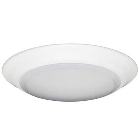 GORGEOUSGLOW 4 in. Round Ceiling Disc Light 40, White GO2136078